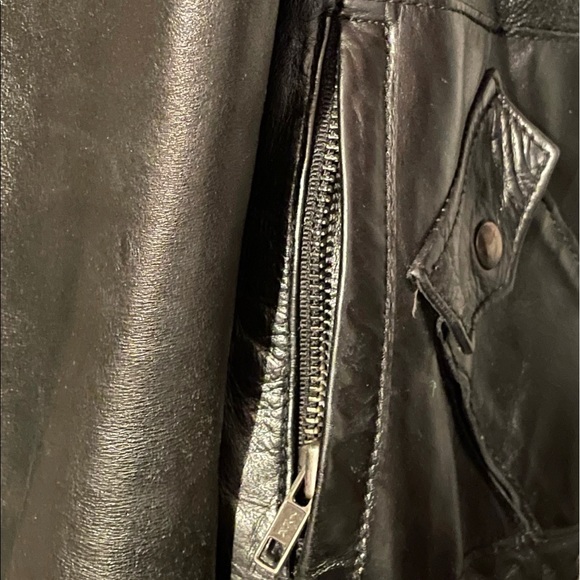 Women's Mackage Leather Jacket (Vintage) - Picture 7 of 7